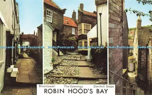 R581635 Robin Hood Bay Bloomswell The Openings Darnhill Steps E T W Dennis Foto