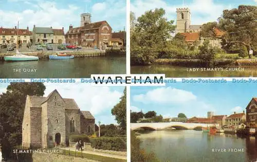 R579530 Wareham The Quay St Martin Church River Frome J Salmon Cameracolour Mult