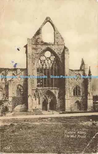 R583908 Tintern Abbey The West Front 1923