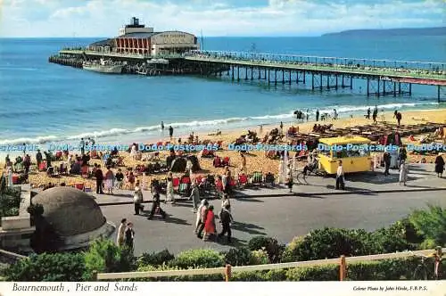 R581672 Bournemouth Pier and Sands John Hinde F R P S 1965