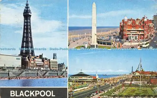 R579564 Blackpool The Tower South Pier Princess Parade D Constance John T Pullen