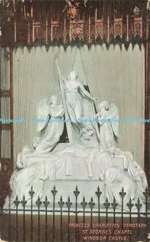 R585628 Windsor Castle St George Chapel Princess Charlotte Cenotaph Marshall Ser