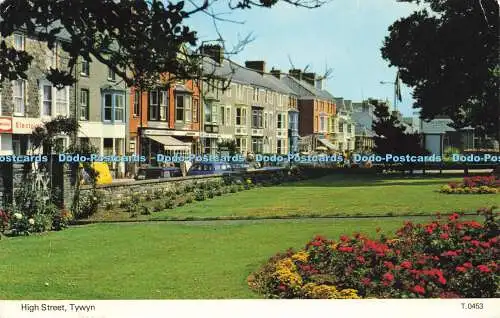 R581717 Tywyn High Street E T W Dennis Photocolour J Idris Jones 1986