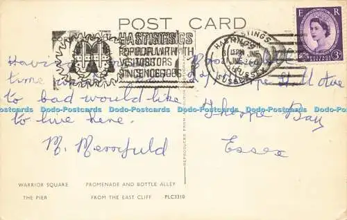 R579594 Hastings and St Leonards Warrior Square The Pier Promenade and Bottle Al