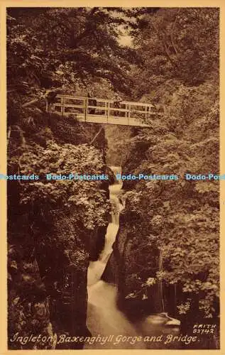 R583984 Ingleton Baxenghyll Gorge and Bridge F Frith