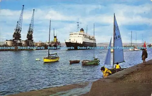 R579645 S S Caesarea Einfahrt Weymouth Harbour 1965