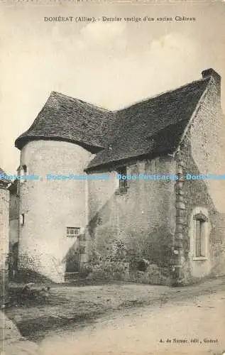 R585688 Domerat Allier Dernier Vestige d un Ancien Chateau A de Nussac