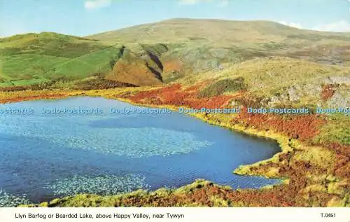 R579646 Llyn Barfog oder Bearded Lake oberhalb des Happy Valley bei Tywyn E T W Dennis P