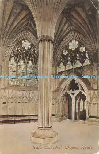 R584023 Wells Cathedral Chapter House F Frith No 2567 B 1914