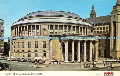 R579656 Manchester St Peter Square Library E T W Dennis Photocolour