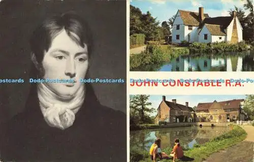 R581789 John Constable R A Flatford Mill Willy Lott Cottage F W Pewsey ein Künstler