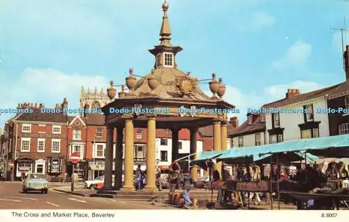 R579674 Beverley The Cross and Market Place E T W Dennis Photocolour 1978