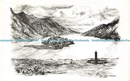 R581812 Loch Shiel Prince Charles Monument James A Marshall Limited A R Thomas