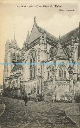 R584092 Aumale Abside de l Eglise Arnould