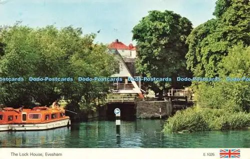 R581872 Evesham The Lock House E T W Dennis Photocolour