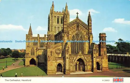 R581904 Hereford The Cathedral E T W Dennis Photocolour