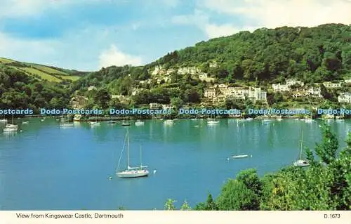 R581958 Dartmouth View from Kingswear Castle E T W Dennis Photocolour