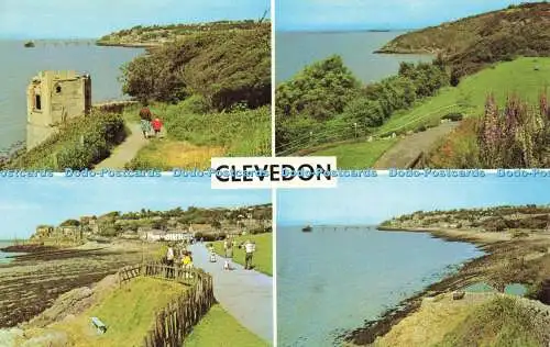 R581962 Clevedon The Pier von Salthouse Point Ladye Bay von Green Beach Multi