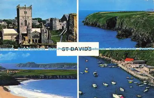 R581970 St David Pembs Ty Ddewi N P O Dexter Litho Canada T Multi View