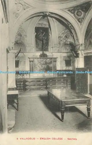 R584209 Valladolid English College Sacristy P H G