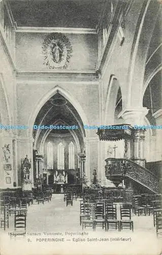 R585905 Poperinghe Eglise Saint Jean Interieur Sansen Vanneste E Le Deley