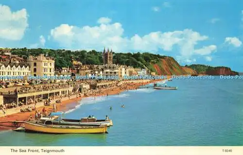 R582022 Teignmouth The Sea Front E T W Dennis Photocolour