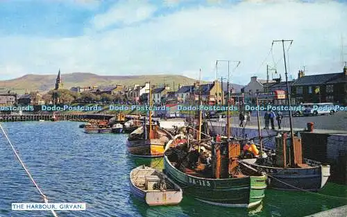 R582029 Girvan The Harbour A D Henderson Junior Print