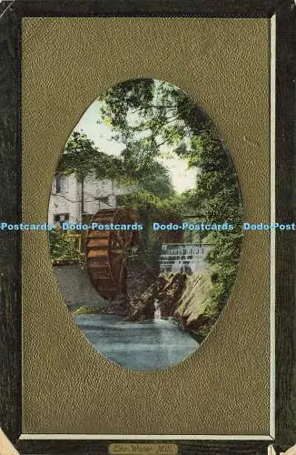 R585946 The Water Mill A and G Taylor Orthochrome Series 1909