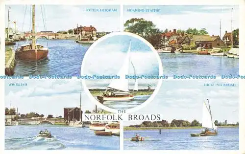 R582070 The Norfolk Broads Wroxham Hickling Broad Horning Staithe J Salmon Multi