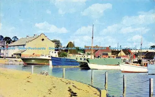 R582071 Woodbridge The Quay F W Pawsey 1972