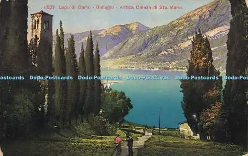 R584308 Lago di Como Bellagio Antica di Sta Maria Photoglob 1929