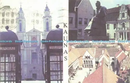 R582096 Kaunas The Old Town Maironis Monument A Jesus Ensemble Oriento R Juskeli