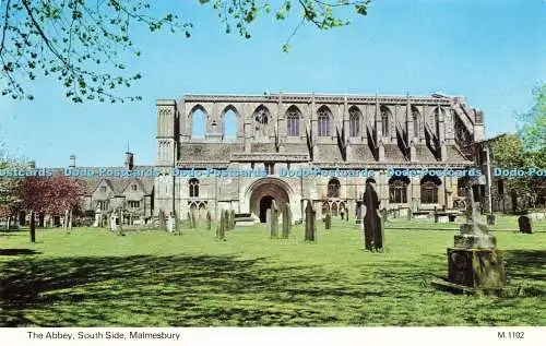 R579964 Malmesbury The Abbey South Side E T W Dennis Photocolour