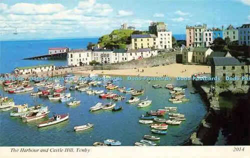 R579970 Tenby The Harbour and Castle Hill Archway Werbung