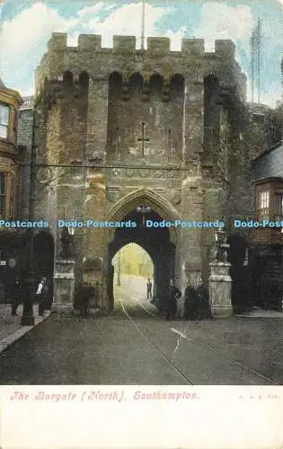 R586009 Southampton The Bargate North C und S 1904