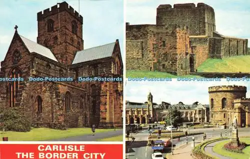 R584331 Carlisle Die Grenzstadt Die Kathedrale Die Burg Zitadelle und Eisenbahn St