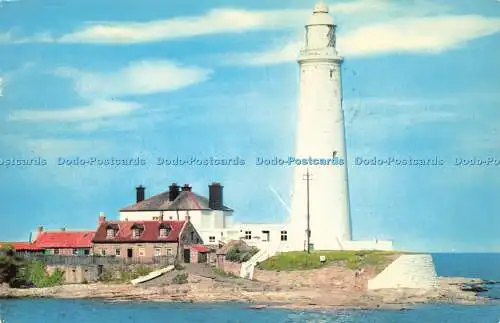 R584332 Whitley Bay St Mary Lighthouse 1975