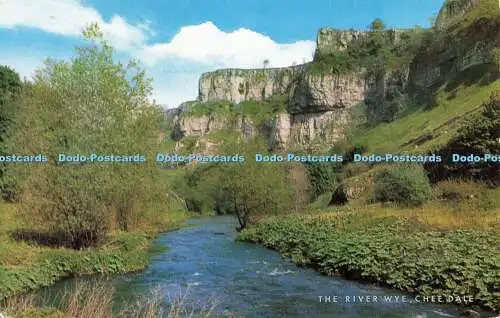 R582112 Chee Dale The River Wye J Salmon Cameracolour 1974