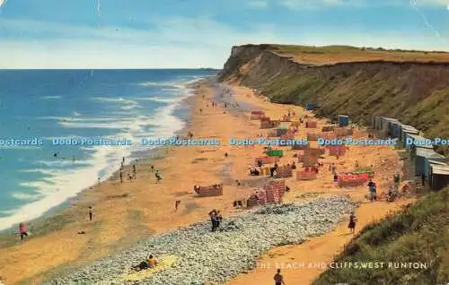 R582113 West Runton The Beach and Cliffs J Salmon Cameracolour