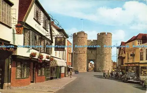 R582125 Canterbury Falstaff Hotel and West Gate J Salmon Cameracolour