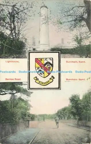 R586042 Burnham Berrow Road Burnham Somt Lighthouse J Knight 1908