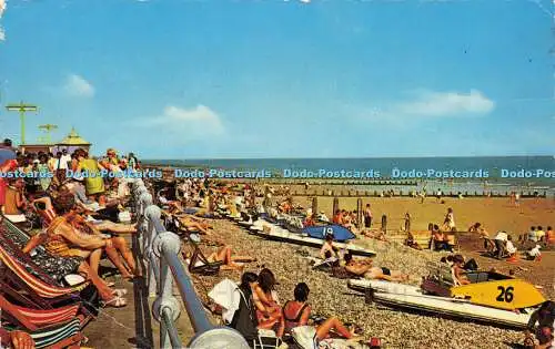 R582147 Bognor Regis The Beach D Constance John T Pullen 1973