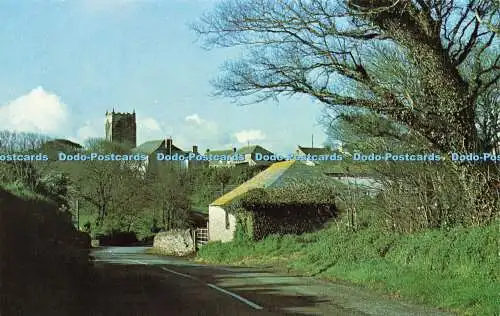 R580018 Cornwall St Merryn Village and Old Church J Arthur Dixon John A Rossiter