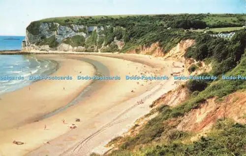 R582161 I W Bembridge Whitecliff Bay Night Jarrold 1981