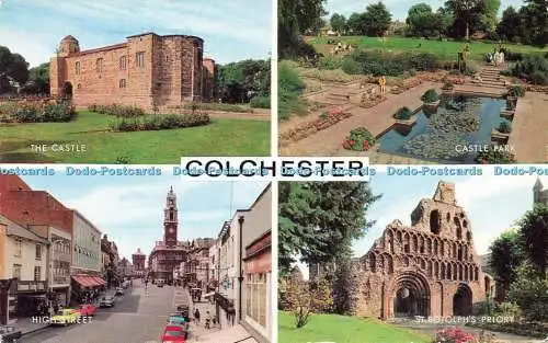 R580032 Colchester High Street St Botolph Priory Castle Park J Salmon Cameracolo