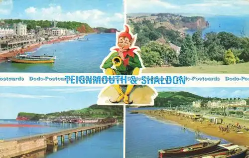 R582174 Shaldon and Teignmouth Sea Front Shalden Bridge The Beach E T W Dennis P