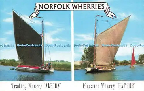 R580045 Norfolk Wherries Trading Wherry Albion Pleasure Wherry Hathor J Salmon C