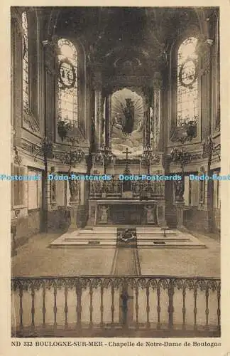 R586108 Boulogne sur Mer Chapelle de Notre Dame de Boulogne C A P