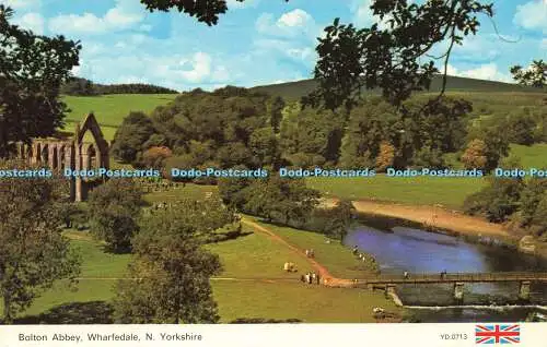 R582216 Wharfedale N Yorkshire Bolton Abbey E T W Dennis Photocolour