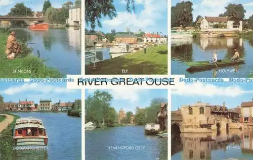 R582230 River Great Ouse Ely Holywell St Neots St Ives J Salmon Cameracolour Mul